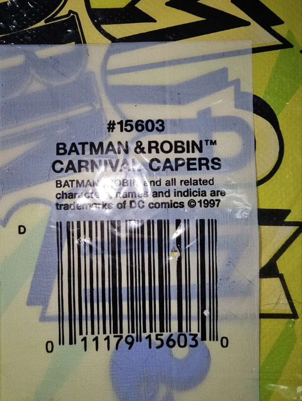 1997 Batman & Robin Party Tablecover And Napkins Birthday New And Sealed